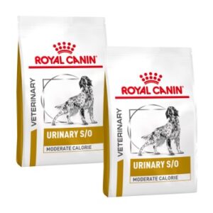 Hundefutter ROYAL CANIN Veterinary Urinary S/O Moderate Calorie 2×12 kg