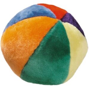 Hundespielzeug Josty Plüschball gross, Ø 16cm, multicolor