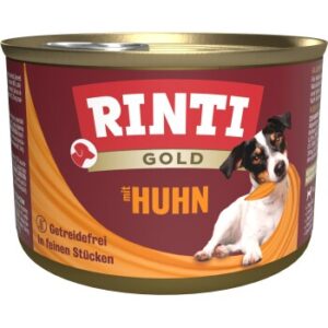 Hundefutter RINTI Gold Adult Huhn 12×185 g