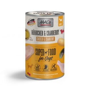 Hundefutter MAC’s 6x800g Hühnchen & Cranberry