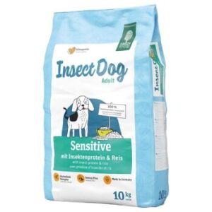 Hundefutter Green Petfood InsectDog sensitive 10 kg