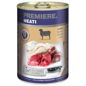 Hundefutter PREMIERE Meati Lamm 12×400 g