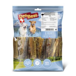 Hundefutter DeliBest Straußen Sticks Light 500g