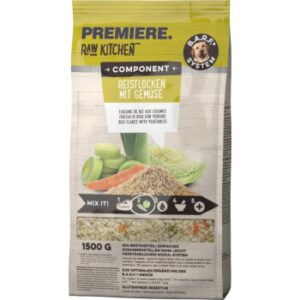 Hundefutter PREMIERE RAW KITCHEN Reisflocken mit Gemüse 1,5kg