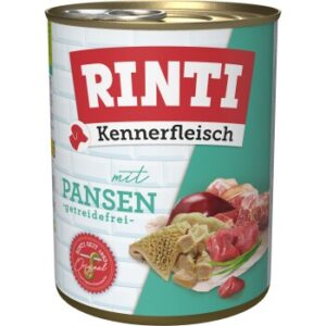 Hundefutter RINTI Kennerfleisch Pansen 12×800 g