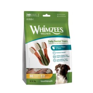 Hundefutter WHIMZEES Zahnpflegesnacks Zahnbürste M