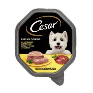 Hundefutter Cesar Klassiker 14x150g Huhn & Truthahn