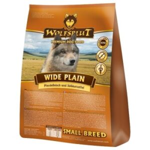 Hundefutter WOLFSBLUT Small Breed Wild Plain Pferdefleisch und Süßkartoffel 2 kg