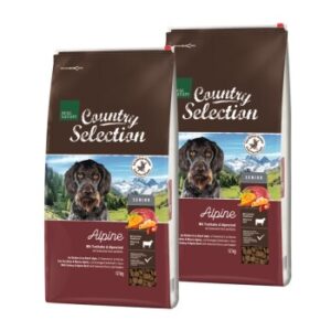 Hundefutter REAL NATURE Country Selection Senior Alpine Truthahn & Alpenrind 2×12 kg