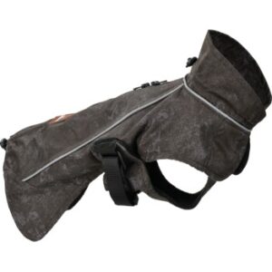 Hundebekleidung Dogs Creek Regenmantel Parabat schwarz 48 cm