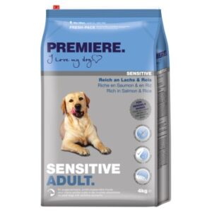 Hundefutter PREMIERE Sensitive Adult Lachs 4 kg