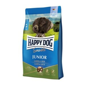 Hundefutter HAPPY DOG Sensible Junior Lamm & Reis 4 kg