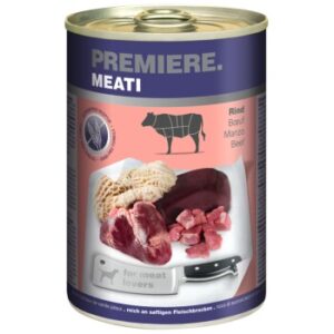 Hundefutter PREMIERE Meati Rind 6×400 g