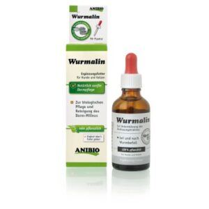 Hundefutter Anibio Wurmalin für das Darmmilieu 50ml