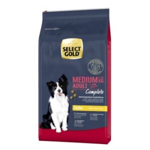 Hundefutter SELECT GOLD Complete Medium Adult Huhn 12 kg