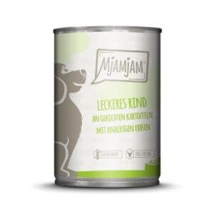 Hundefutter MjAMjAM Adult mit Rind & Kartoffeln 6×400 g