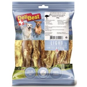 Hundefutter DeliBest Straußensehnen groß 200g