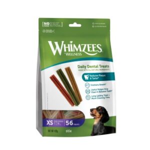 Hundefutter WHIMZEES Zahnpflegesnacks Stix XS