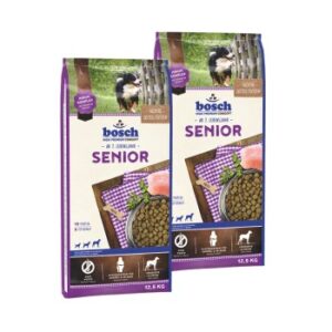 Hundefutter bosch Senior 2×12.5 kg