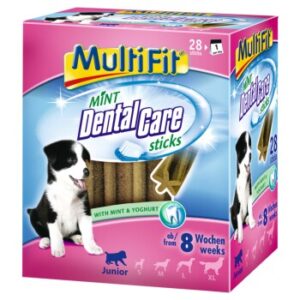 Hundefutter MultiFit Mint DentalCare sticks Junior Multipack 28 Stück