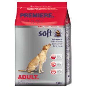 Hundefutter PREMIERE Soft Rind 4 kg