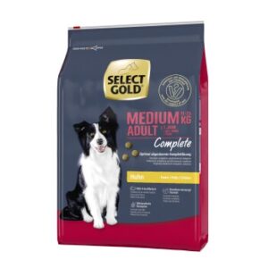 Hundefutter SELECT GOLD Complete Medium Adult Huhn 4 kg