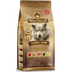 Hundefutter WOLFSBLUT Adult Range mit Lamm und Vollkornreis 2kg