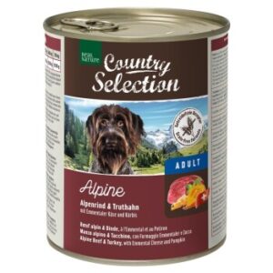 Hundefutter REAL NATURE Country Selection 6x800g Alpine mit Alpenrind & Truthahn