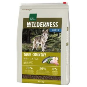 Hundefutter REAL NATURE WILDERNESS True Country Adult Huhn mit Fisch 4 kg