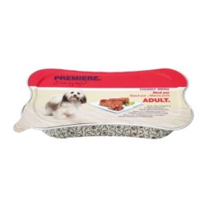 Hundefutter PREMIERE Chunky Menu Adult 15x175g Rind pur