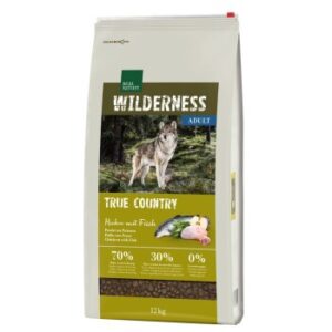 Hundefutter REAL NATURE WILDERNESS True Country Adult Huhn mit Fisch 12 kg