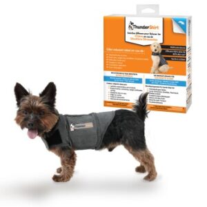 Hundebekleidung Thundershirt Beruhigungsweste grau XS