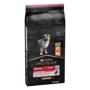 Hundefutter PRO PLAN Puppy Medium Sensitive Skin Lachs 12 kg