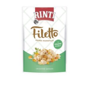 Hundefutter RINTI Filetto 24x100g Huhn & Gem?se