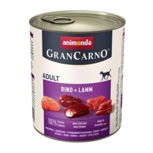 Hundefutter animonda GranCarno Original Adult Rind & Lamm 12×800 g