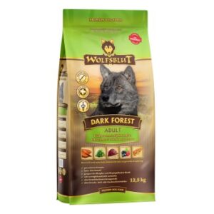 Hundefutter WOLFSBLUT Adult Dark Forest, Wildfleisch mit Süßkartoffel 12.5 kg