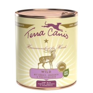 Hundefutter Terra Canis Classic Adult 6x800g Wild mit K?rbis, Vollkornnudeln & Preiselbeeren