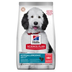 Hundefutter Hill’s Science Plan Hypoallergenic Adult Large Breed mit Lachs 14 kg