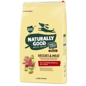 Hundefutter Naturally Good Veggies & Meat Ackerbohne & Rind Adult 12 kg