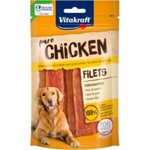 Hundefutter Vitakraft Hühnchenfilet 4×80 g