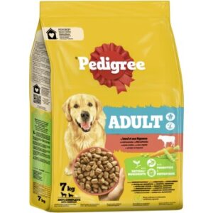 Hundefutter Pedigree Adult mit Rind und Gem?se 7 kg