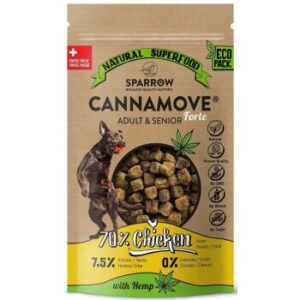 Hundefutter Sparrow CannaMove Forte Snacks 200 g