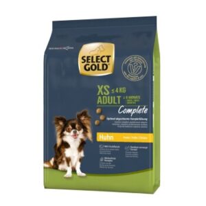 Hundefutter SELECT GOLD Complete XS Adult Huhn 1 kg