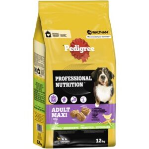 Hundefutter Pedigree Professional Nutrition Adult Maxi >25kg mit Gefl?gel und Gem?se 12 kg