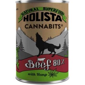 Hundefutter Sparrow Holista CannaBits Rind 6×400 g