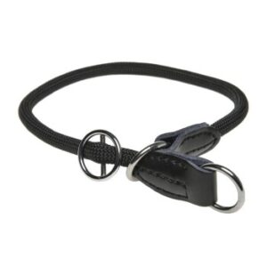 Halsbänder & Geschirre AniOne Nylon Retriever-Halsband Activity schwarz L