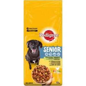 Hundefutter Pedigree Senior 8+ Huhn & Reis 13kg 2×13 kg