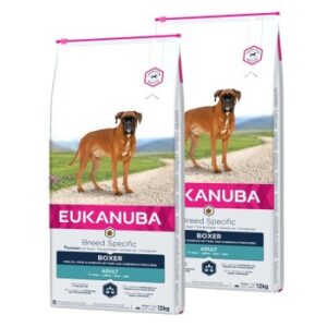 Hundefutter EUKANUBA Breed Specific Boxer 2×12 kg