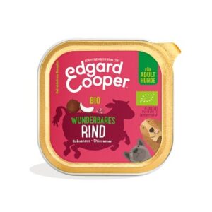 Hundefutter Edgard & Cooper Junior Bio 17x100g Wunderbares Rind