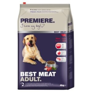 Hundefutter PREMIERE Best Meat Adult Rind 4 kg